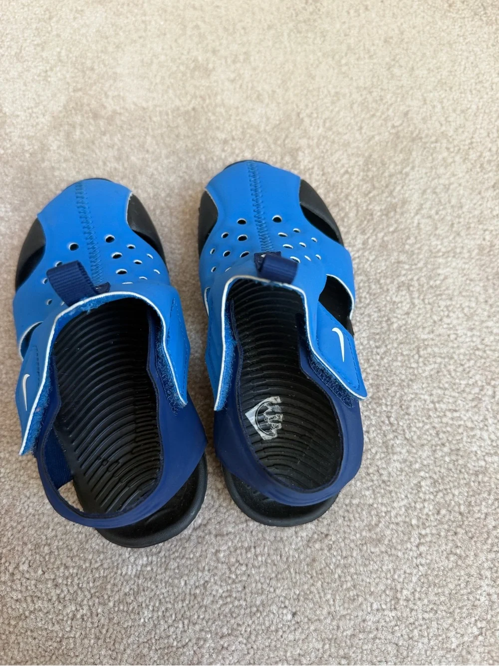 Nike Kids Blue Sunray Protect Sandals